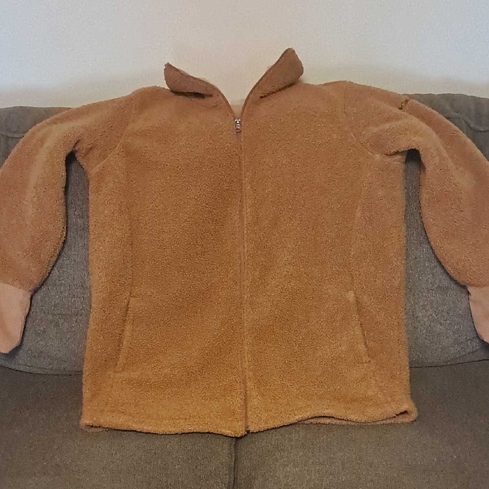 Columbia Jacket,  Womens Large,  Camel Brown